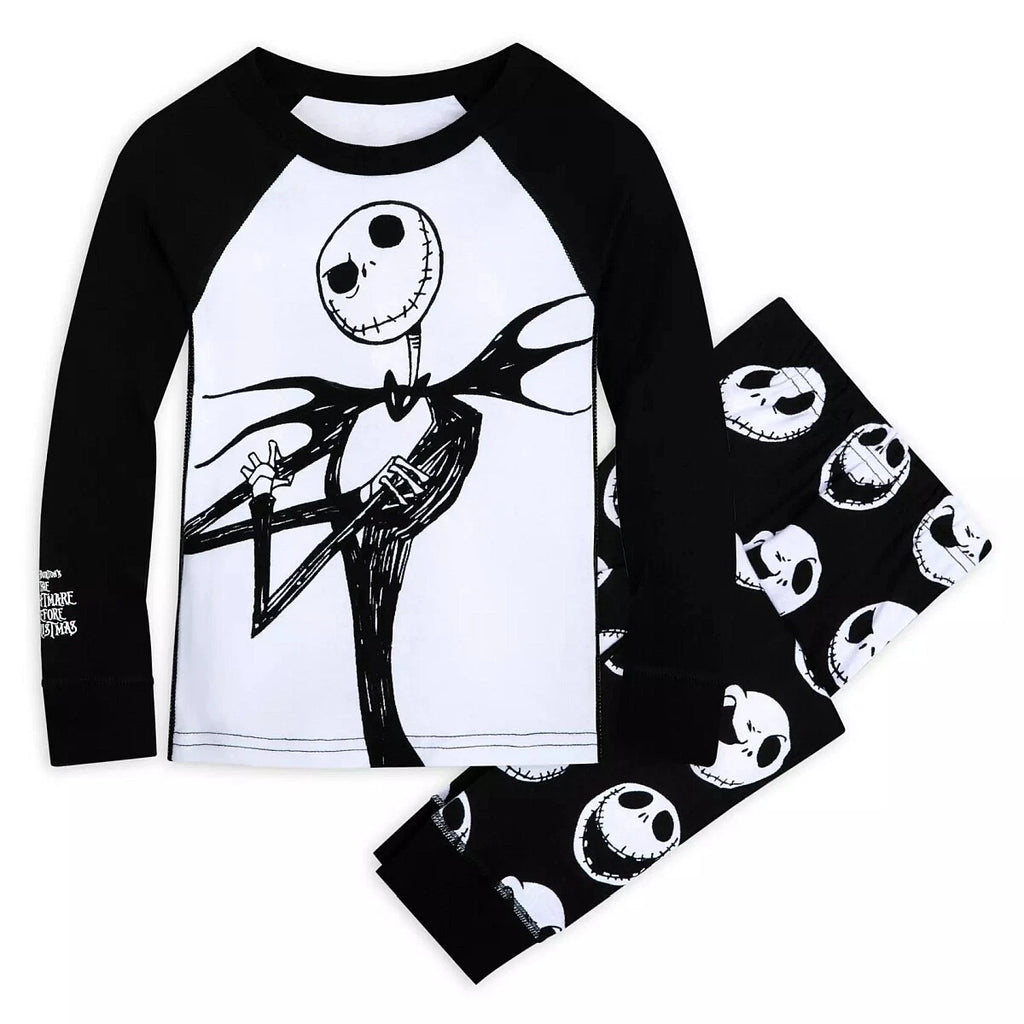 Disney Jack Skellington Boy's Girl's Nightmare Before Christmas Pajama Set