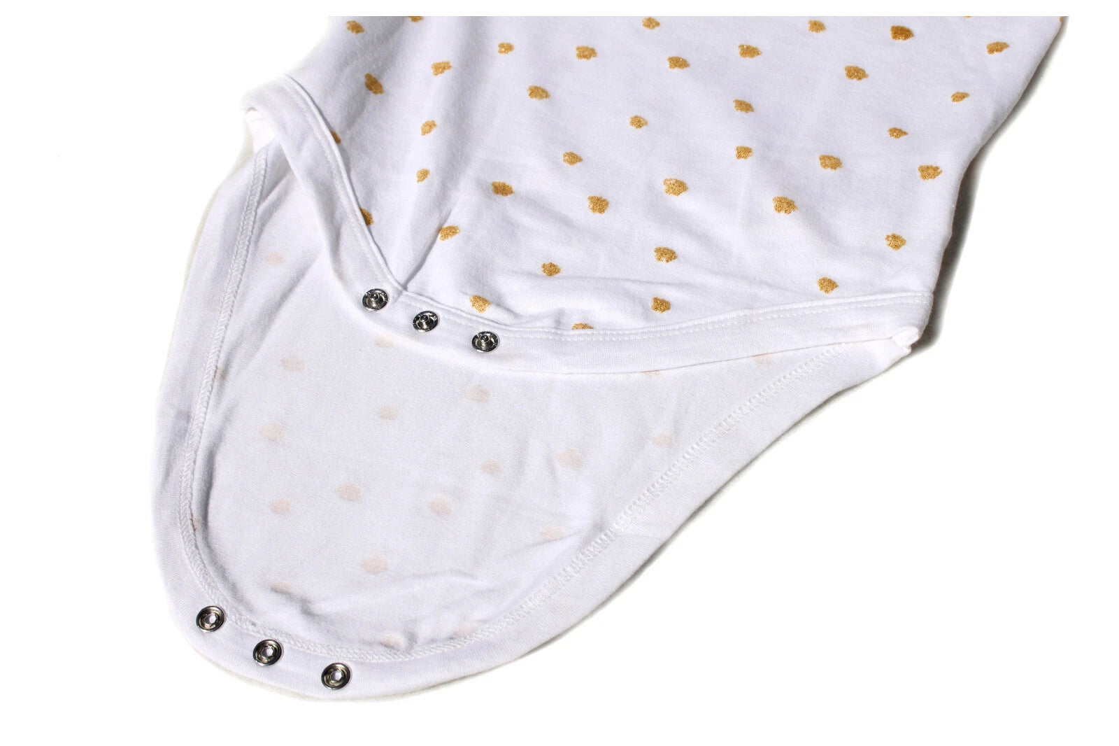 Set of 4 Baby Body Organic Cotton Pajamas Romper Toddler 0-24 Months Golden-