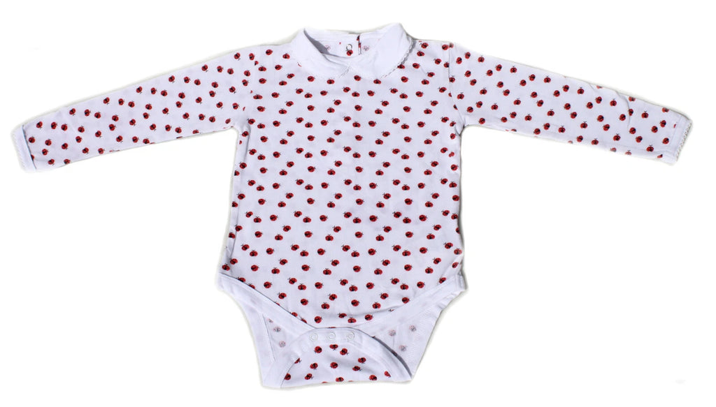 Set of 4 Baby Body Organic Cotton Pajamas Romper Toddler 0-24 Months Golden-