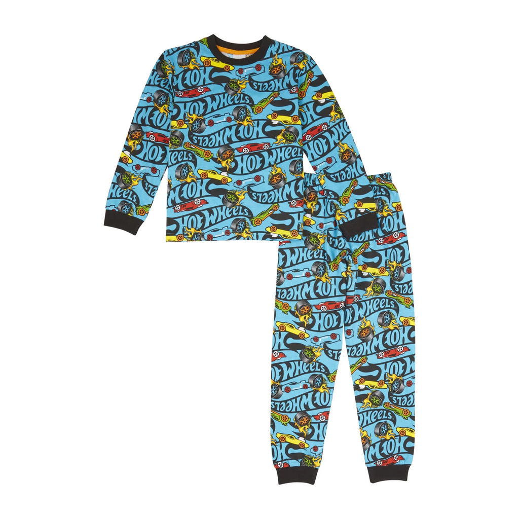 Hot Wheels Boys Pyjama Sets | Cotton Pyjamas for Boys | Car Gifts for Boys