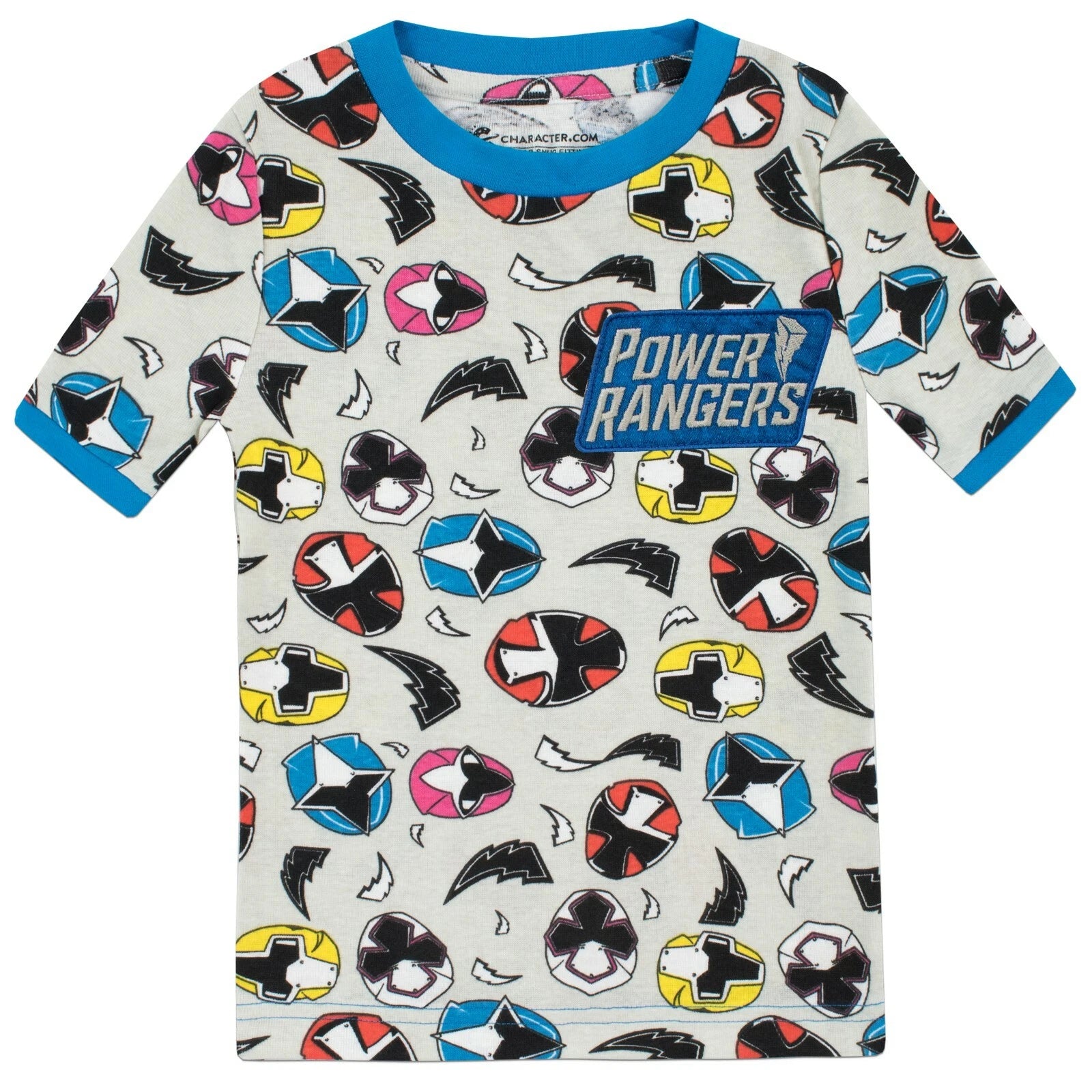 Power Rangers Short Pyjamas Kids Boys 3 4 5 6 7 8 9 10 11 12 Years PJs Nightwear