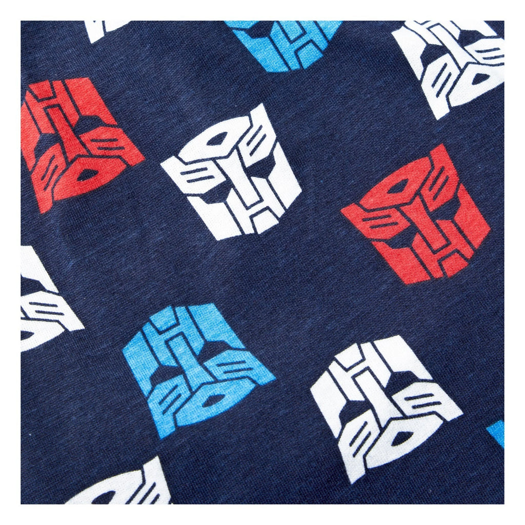 Transformers Boys Pyjamas, Optimus Prime Short Pjs Set, Ages 3 to 8 Years Old