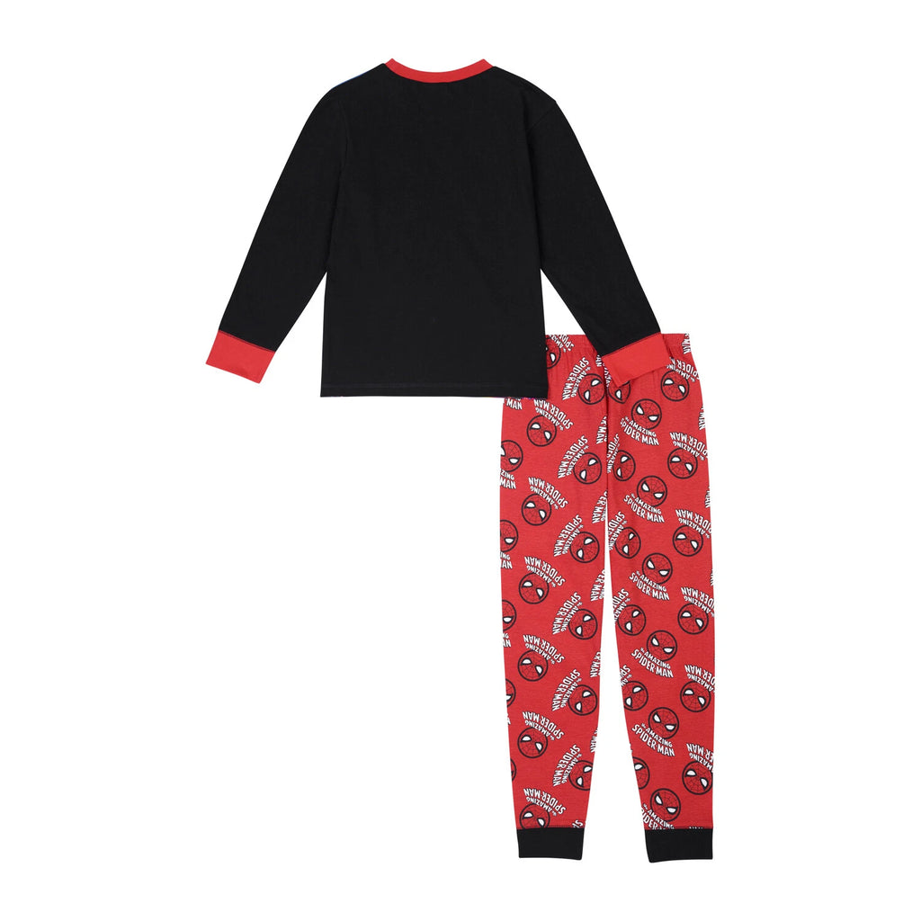 Spiderman Boys Long Pyjamas, PJs Ages 2 Years to 12 Years
