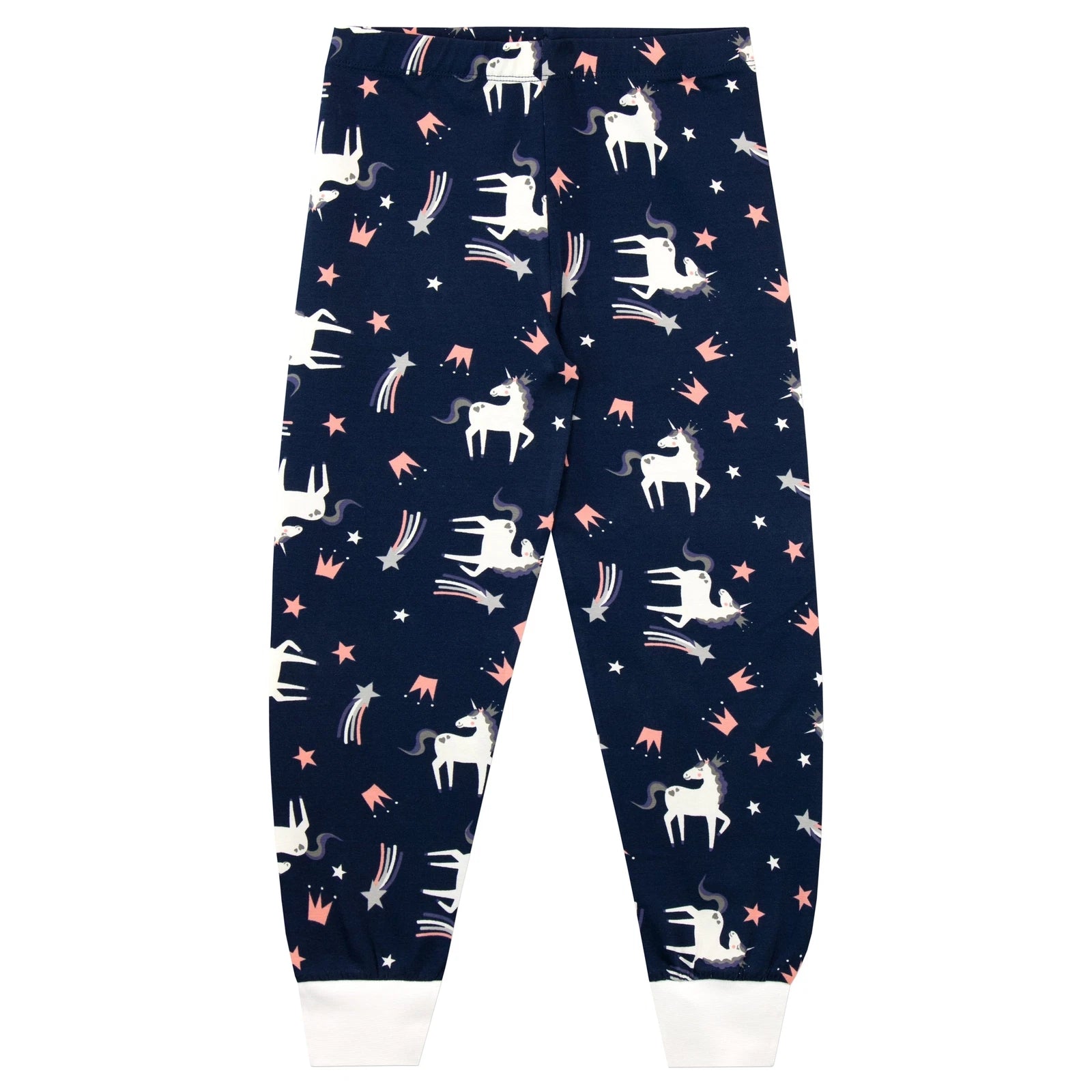 Unicorn Snuggle Fit Pyjamas 3 4 5 6 7 8 9 10 11 12 Years PJs Nightwear Black