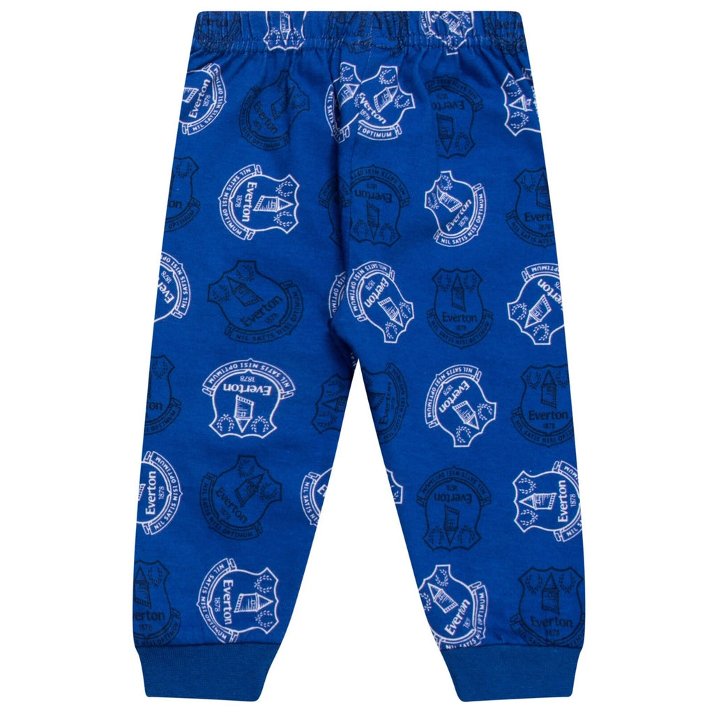 Everton FC Baby Pyjamas Long Boys Kids Official Football Gift