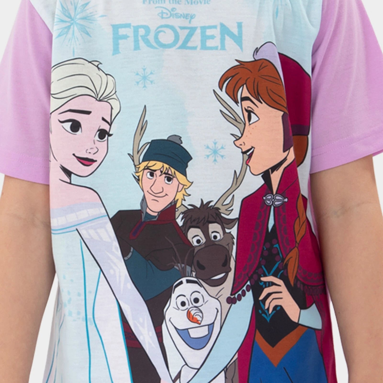 Disney Frozen Short Pyjamas | Disney Nightwear for Girls | Anna and Elsa Pjs