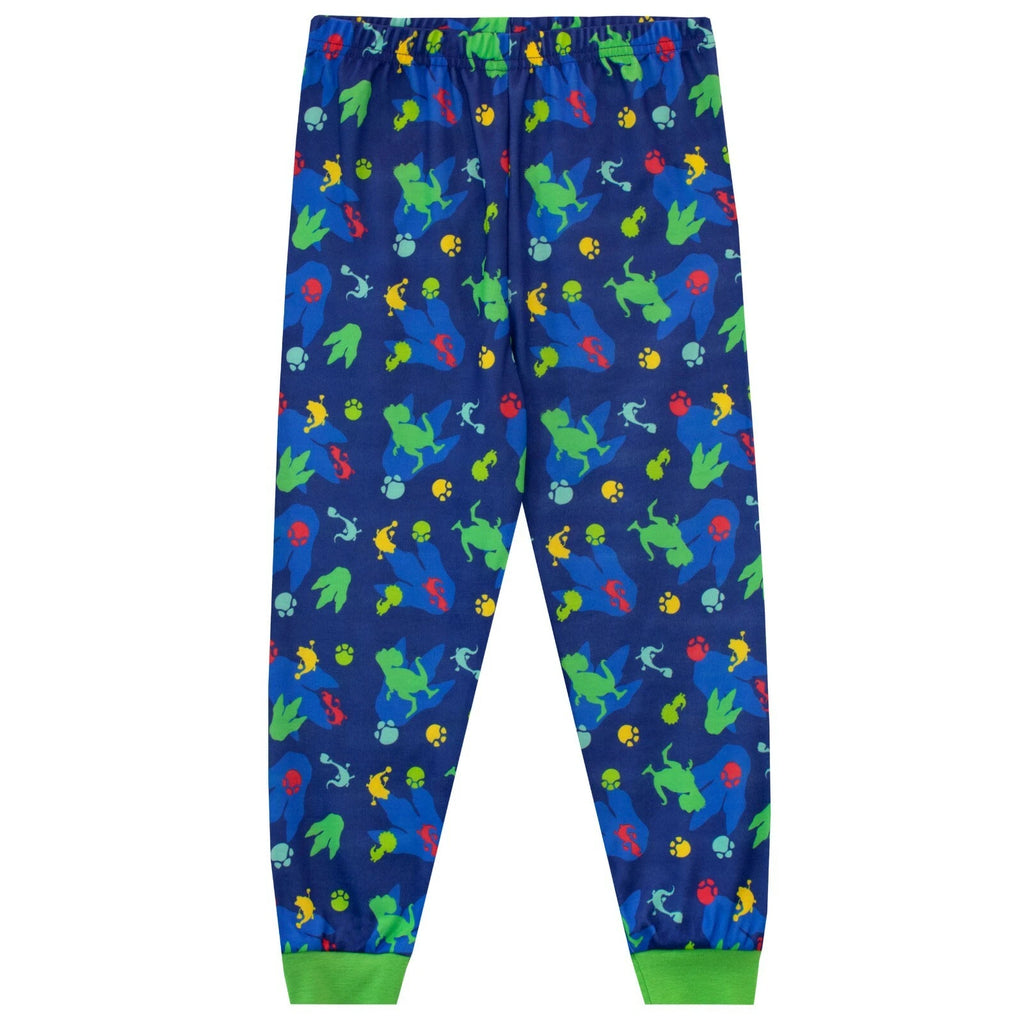 Giganotosaurus Rocky Bill Tiny Mazu Pyjamas Kids Boys 2-8 Years Loungewear Blue