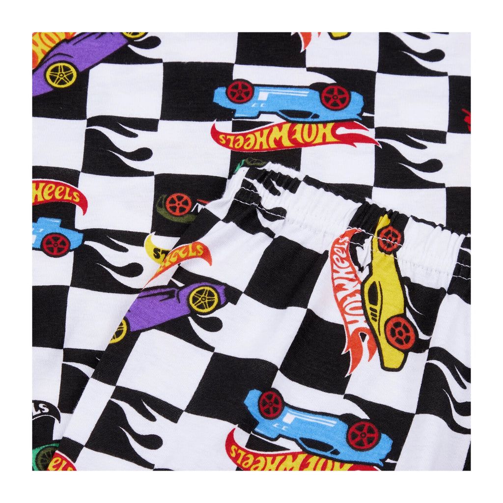 Hot Wheels Boys Pyjamas Racing Car Pjs Set, Official Hot Wheels Merchandise