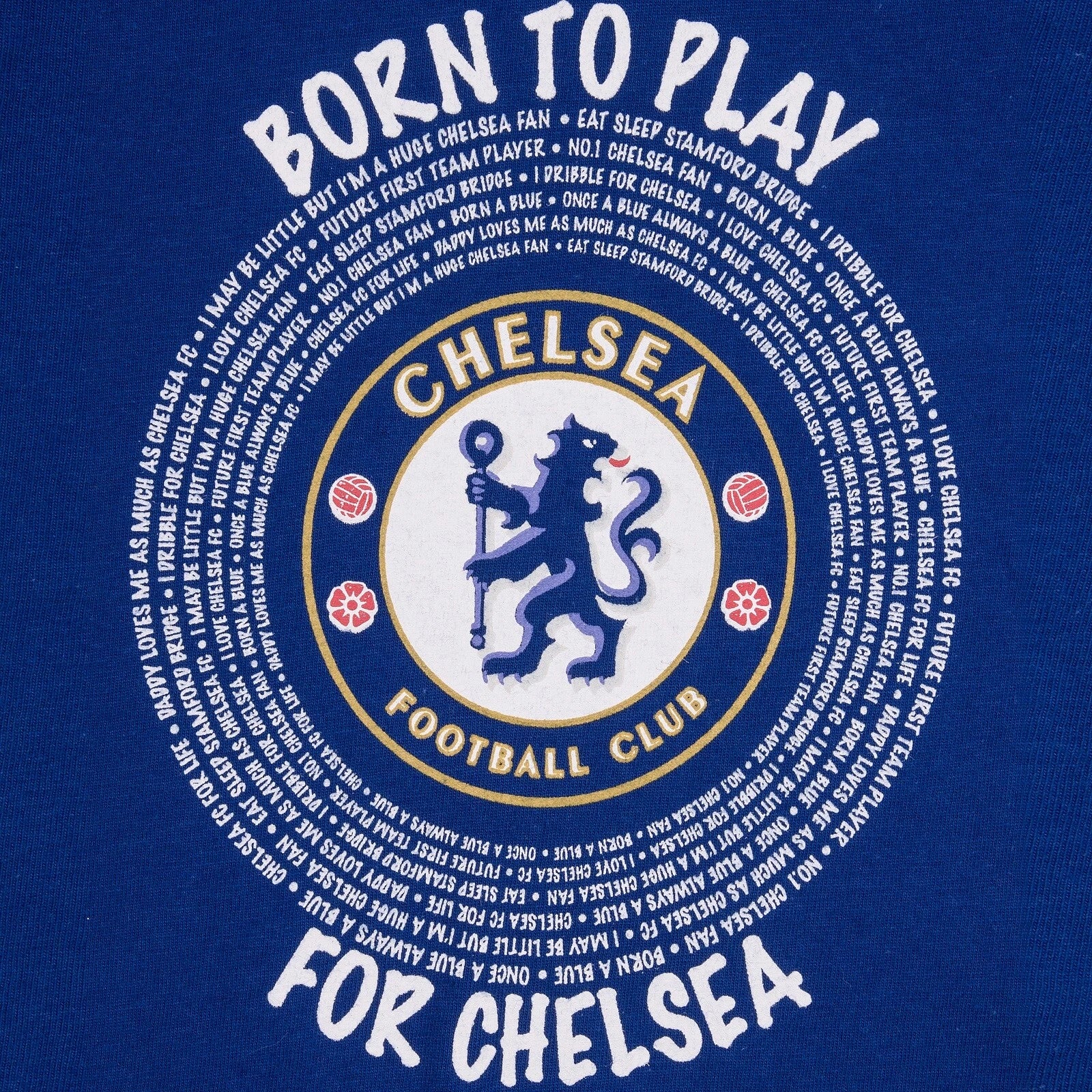 Chelsea Baby Pyjamas Long Boys Kids Official Football Gift