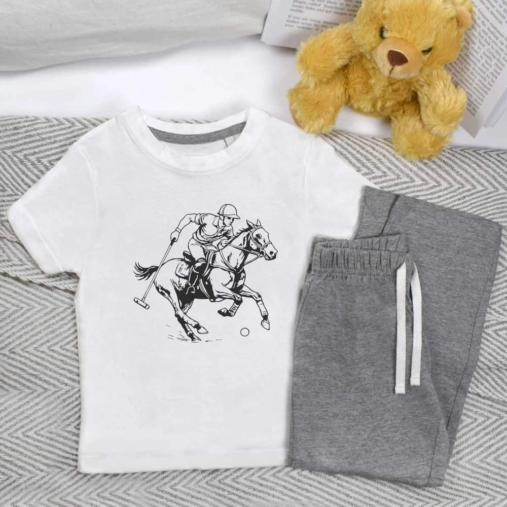 'Polo Game' Kids Nightwear / Pyjama Set (KP054207)
