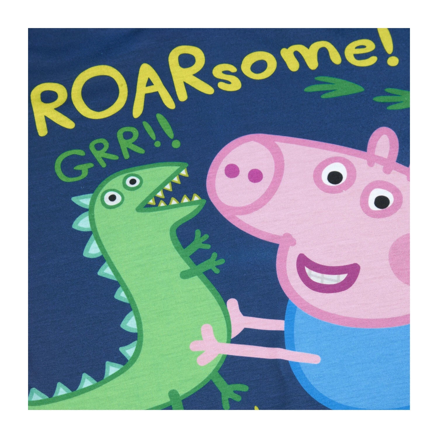 George Pig Boys Pyjamas Short Pjs, Official George Pig Nightwear