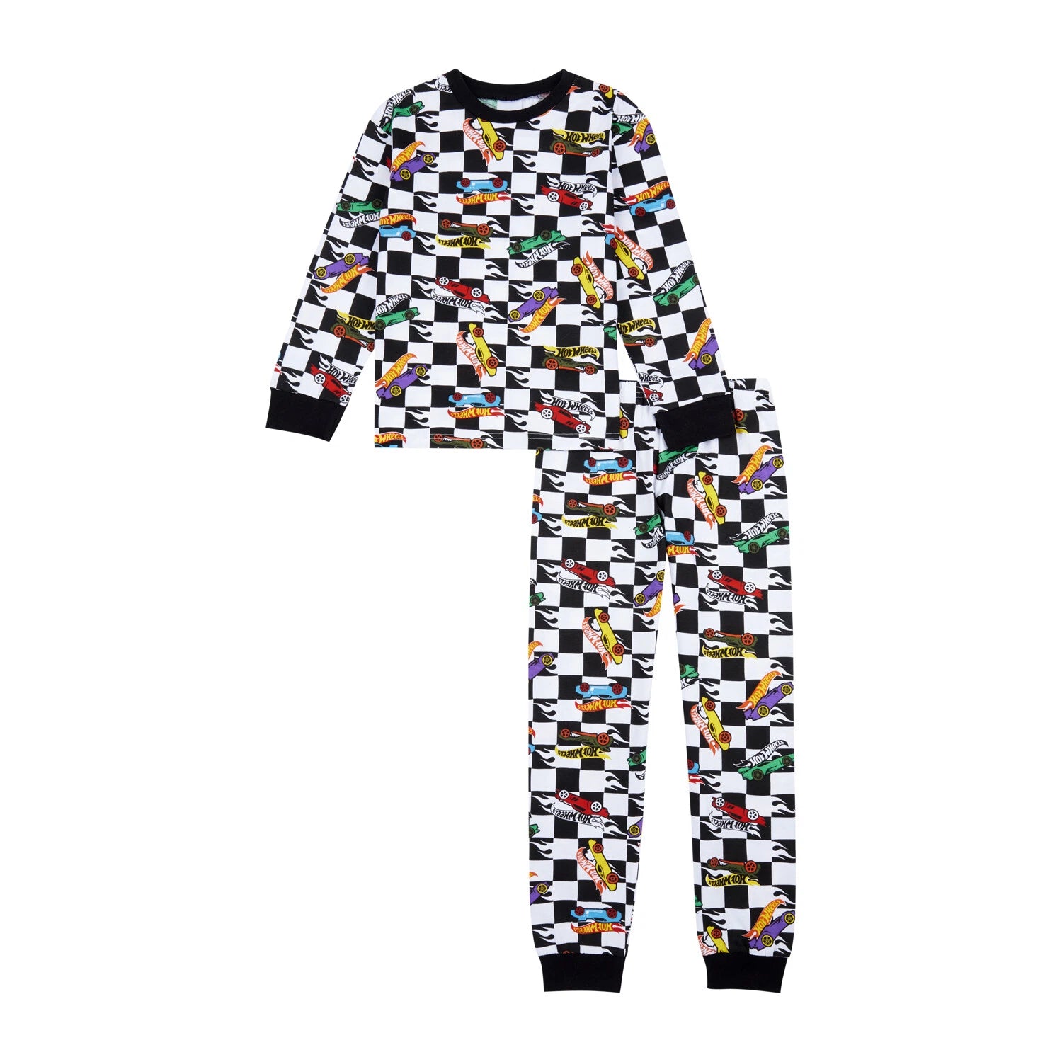 Hot Wheels Boys Pyjamas Racing Car Pjs Set, Official Hot Wheels Merchandise