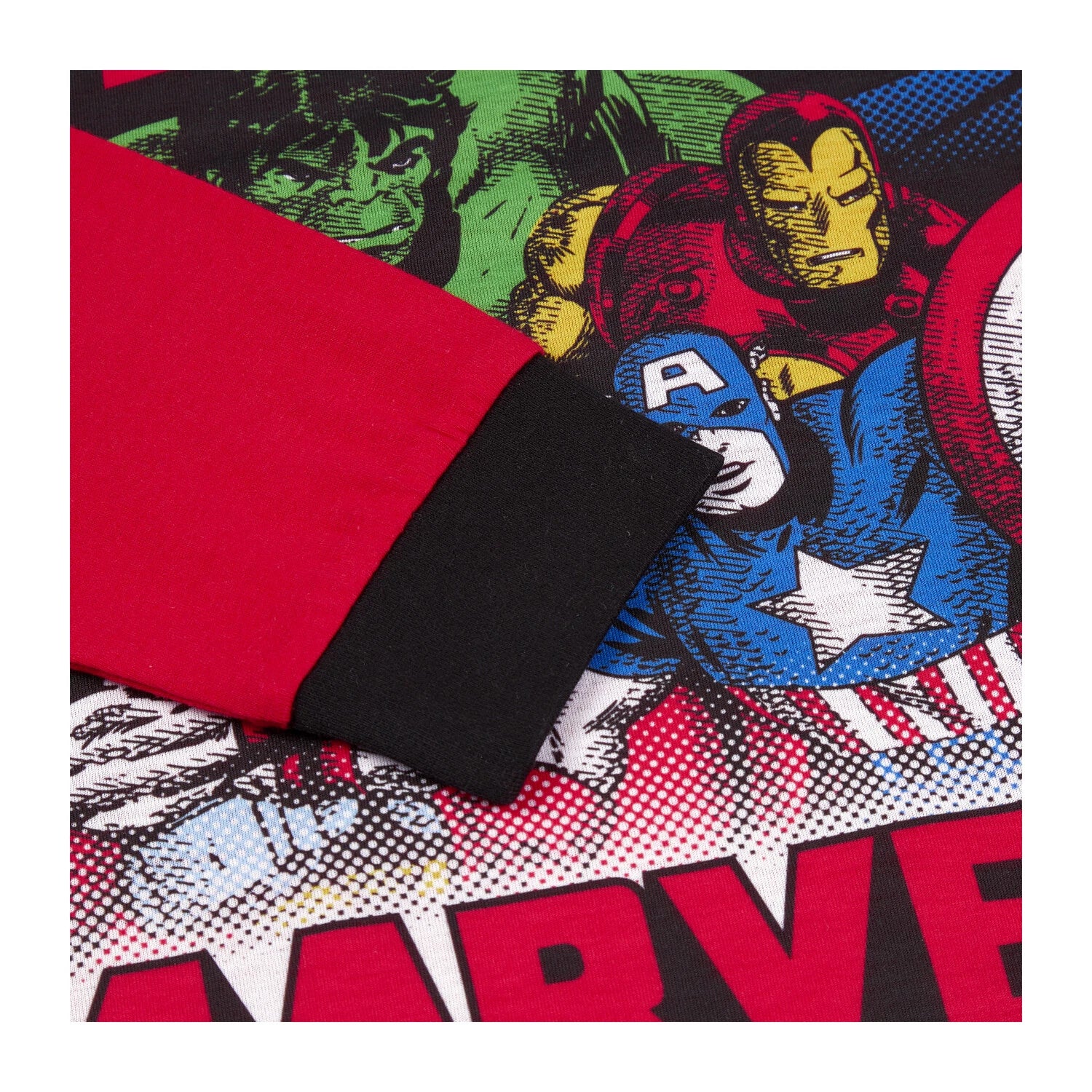 Marvel Comics Boys Pyjamas Pjs,Incredible Hulk Iron Man Thor Captain America Pjs