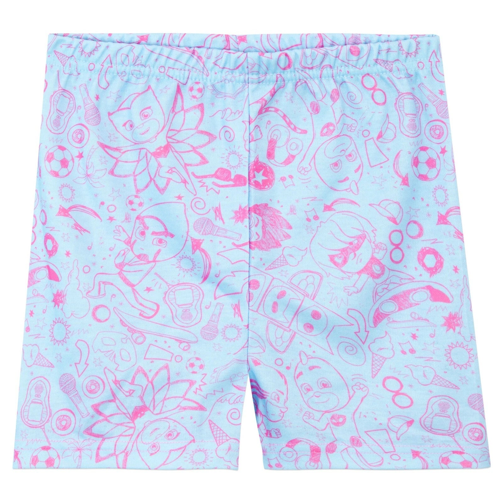 PJ Masks Kids Girls Pyjamas Loungewear PJs Pyjama Set PJs Set Short Pyjamas