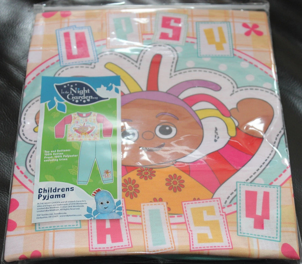 IN THE NIGHT GARDEN Girl's Pyjamas / UPSY DAISY PJs Sizes 12 Months - 4 Years