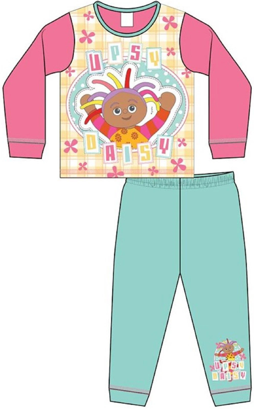 IN THE NIGHT GARDEN Girl's Pyjamas / UPSY DAISY PJs Sizes 12 Months - 4 Years