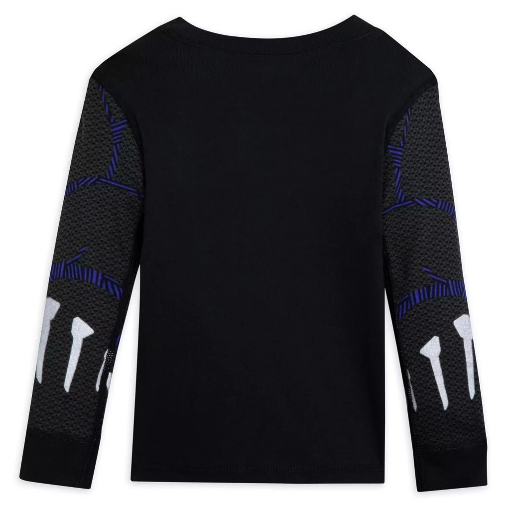 MARVEL BLACK PANTHER COSTUME PAJAMAS FOR BOYS NWT SIZES 3,4,5,6,7,8,10