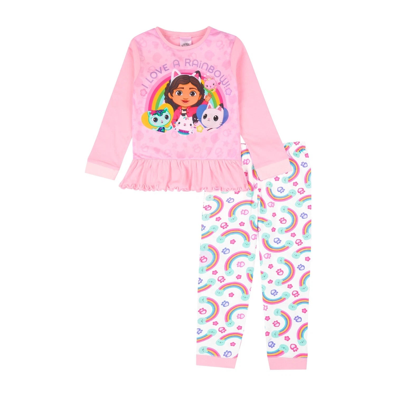 Gabby's Dollhouse Girls Pyjamas Doll Pjs Gabbys Dollhouse Gifts for Girls