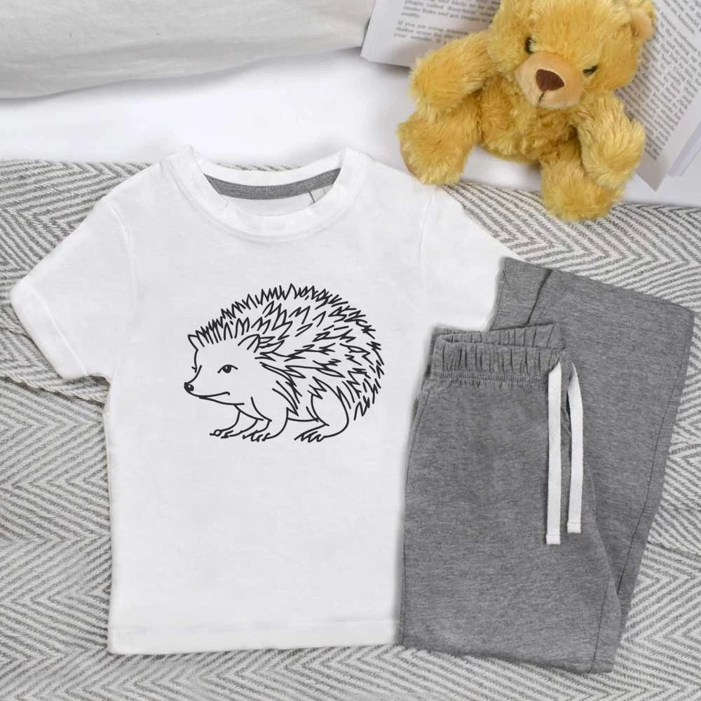 'Hedgehog' Kids Nightwear / Pyjama Set (KP043726)
