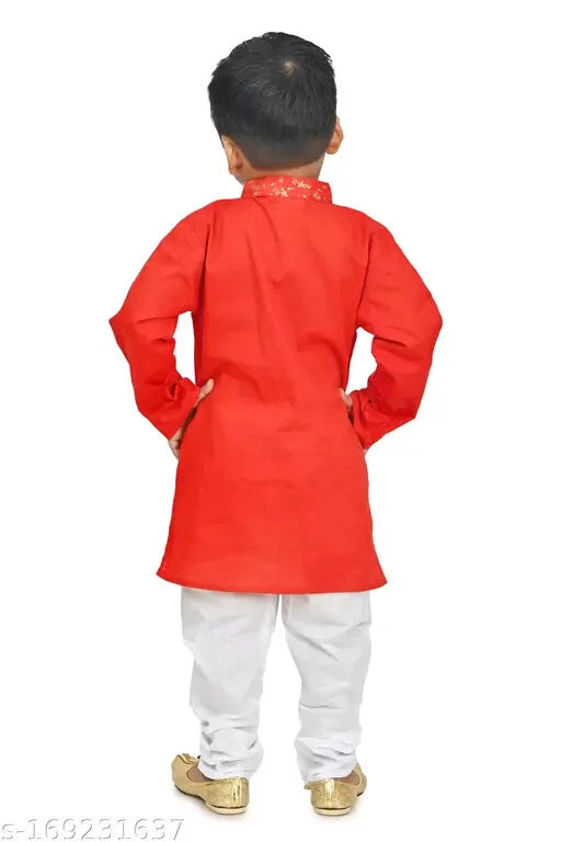 Indian Kids boys Pure Cotton Kurta  Punjabi & Pyjama set
