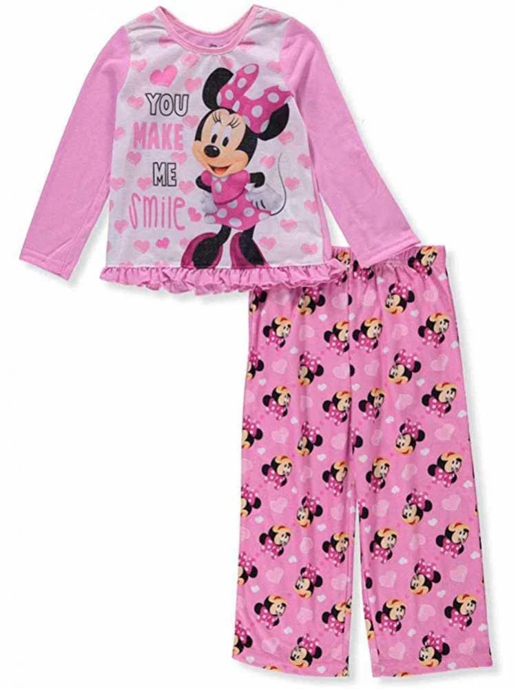 Minnie Mouse Toddler Girls You Make Me Smile 2pc Pajama Pant Set Size 2T