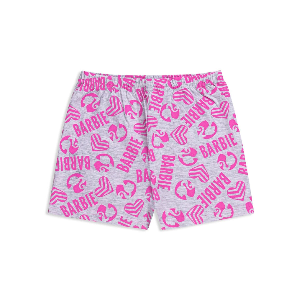 Barbie Girls Cotton Short Pyjamas Sleepwear Set, Girls Barbie Gifts