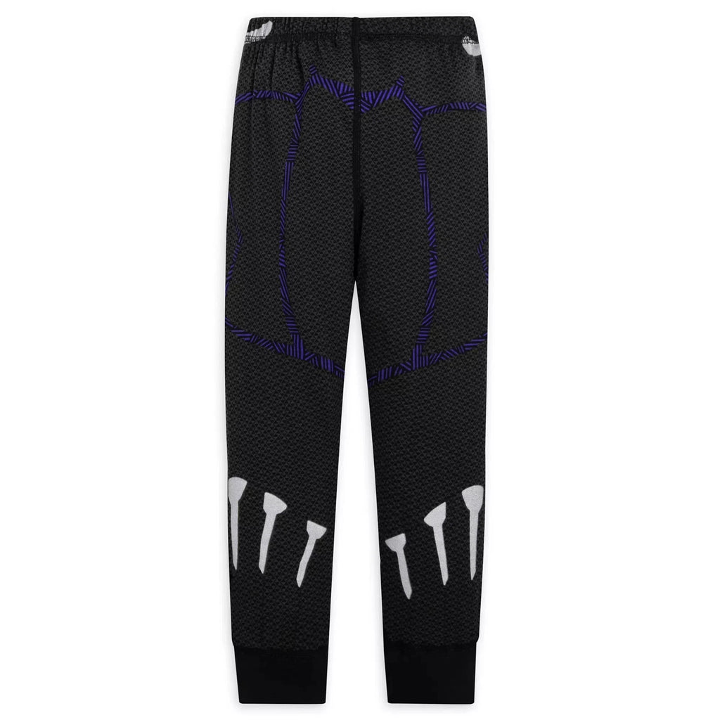 MARVEL BLACK PANTHER COSTUME PAJAMAS FOR BOYS NWT SIZES 3,4,5,6,7,8,10