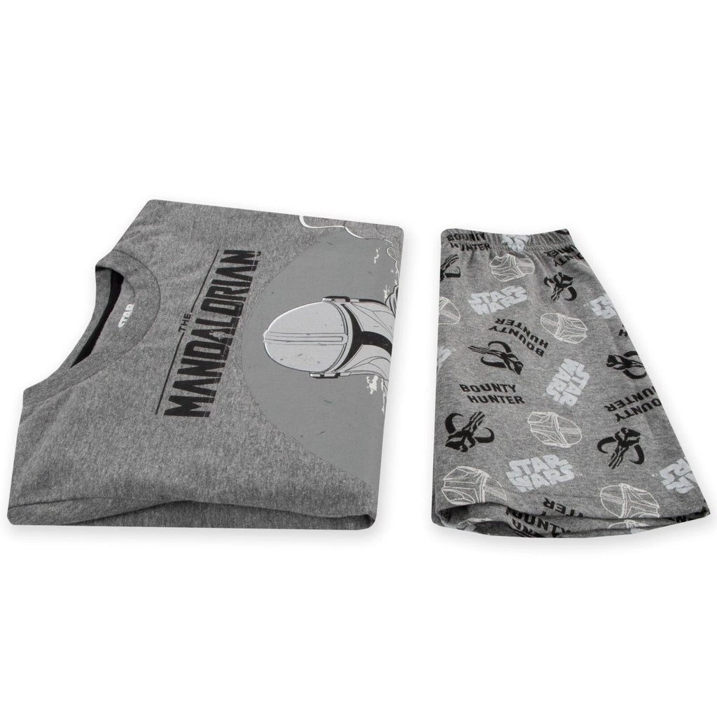 Boys Star Wars Pyjamas | Kids The Mandalorian Short Pyjamas | Kids Mando PJs