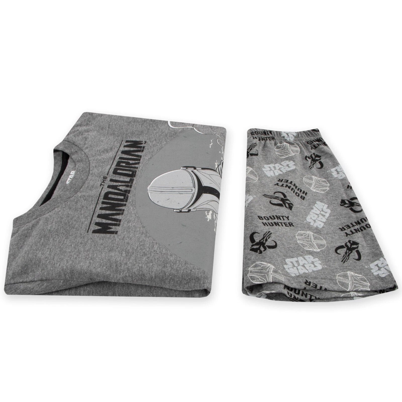 Boys Star Wars Pyjamas | Kids The Mandalorian Short Pyjamas | Kids Mando PJs