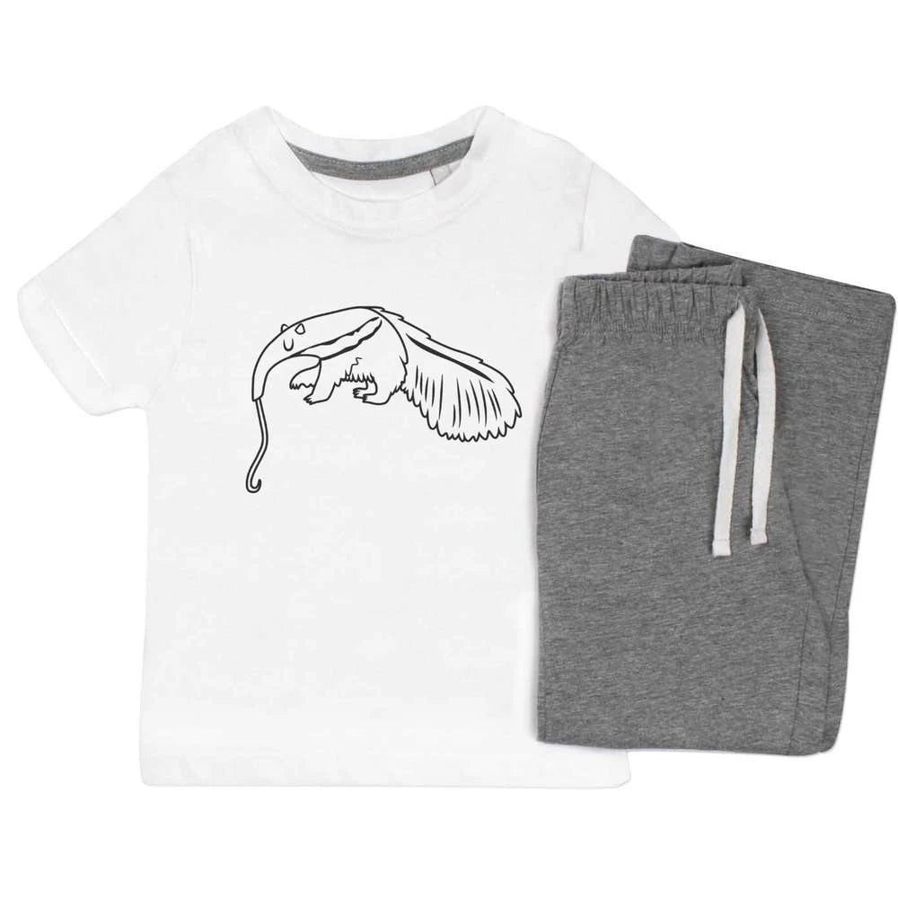 'Anteater' Kids Nightwear / Pyjama Set (KP000818)