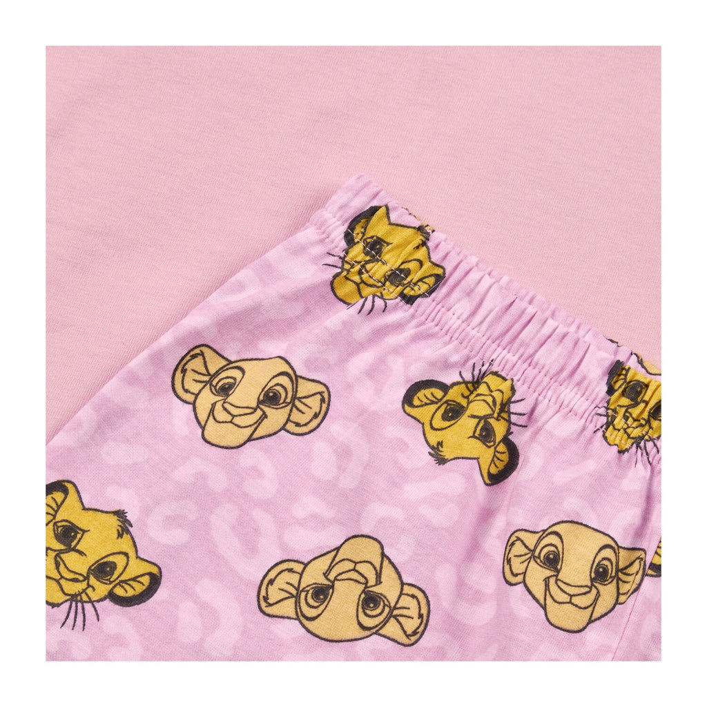 Disney The Lion King Girls Pyjamas Simba Pjs, Official Lion King Merchandise