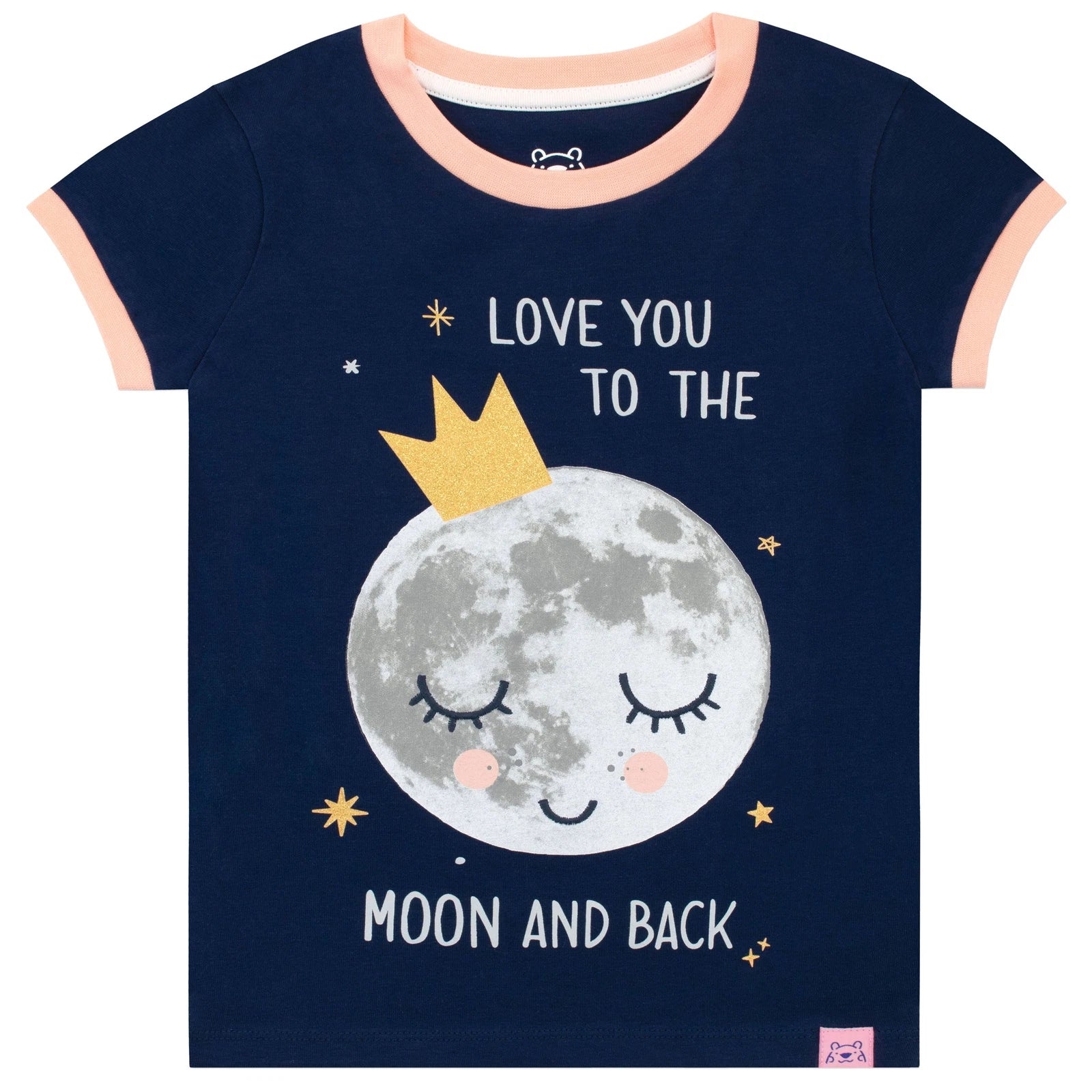 Moon Pyjamas Kids Girls 3 4 5 6 7 8 9 10 11 12 Years PJs Nightwear Sleepwear