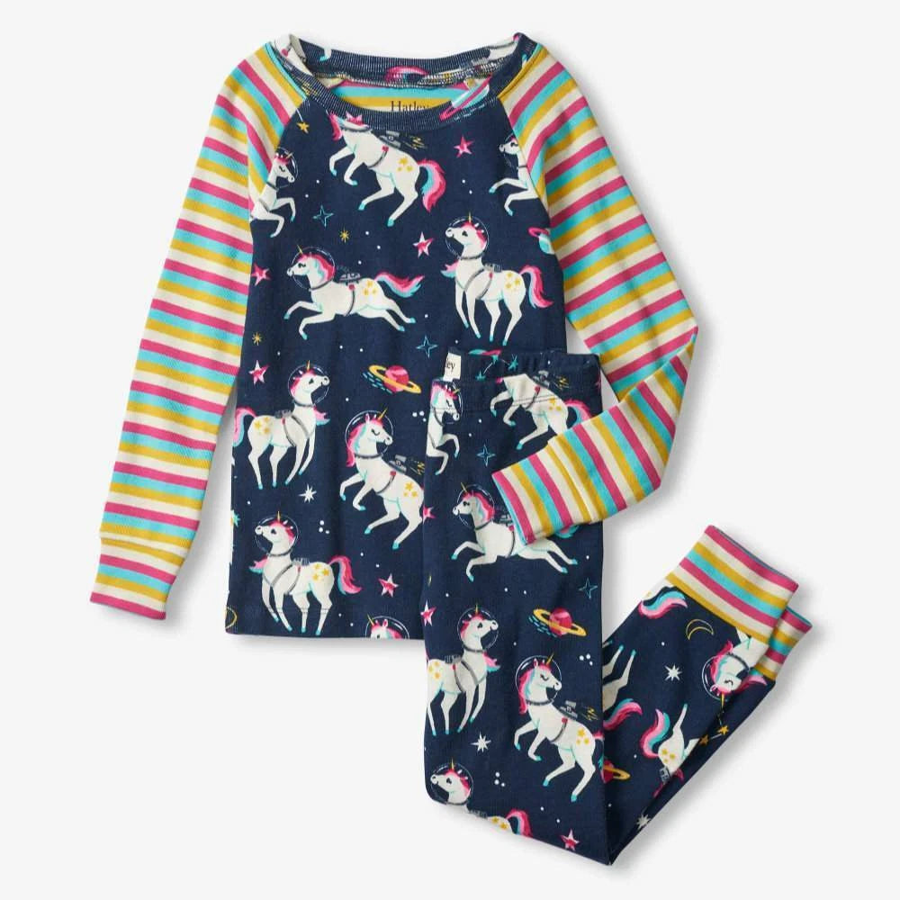 New Hatley Space Unicorns Long Pyjama Pajamas PJ Age 3 4 5 6 7 8 10 12