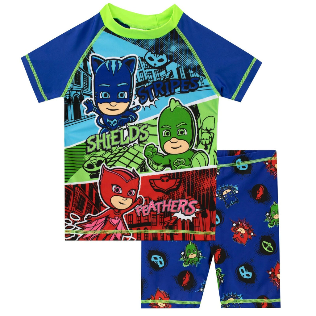 PJ Masks Kids Boys Loungewear PJs Pyjama Set PJs Set Sleepwear Nightwear Short