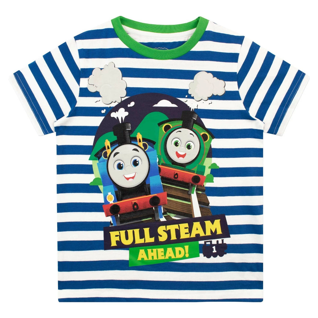 Thomas & Friends Pyjama Set Kids Boys 12-24 Months 2-8 Years Pyjamas Stripes