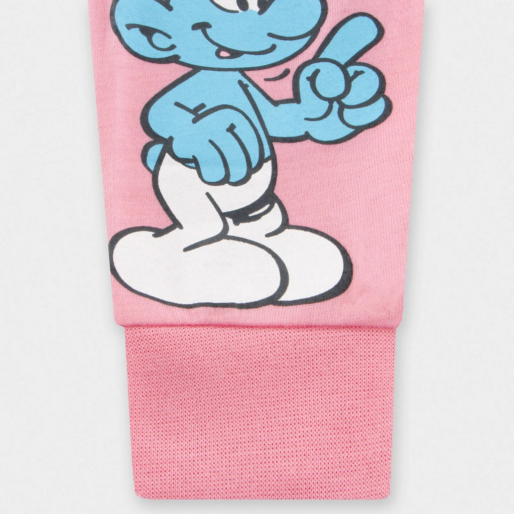 The Smurfs Pyjamas | Girls Smurfette Pyjamas | Long Sleeve Girls Pjs | Smurf Pjs