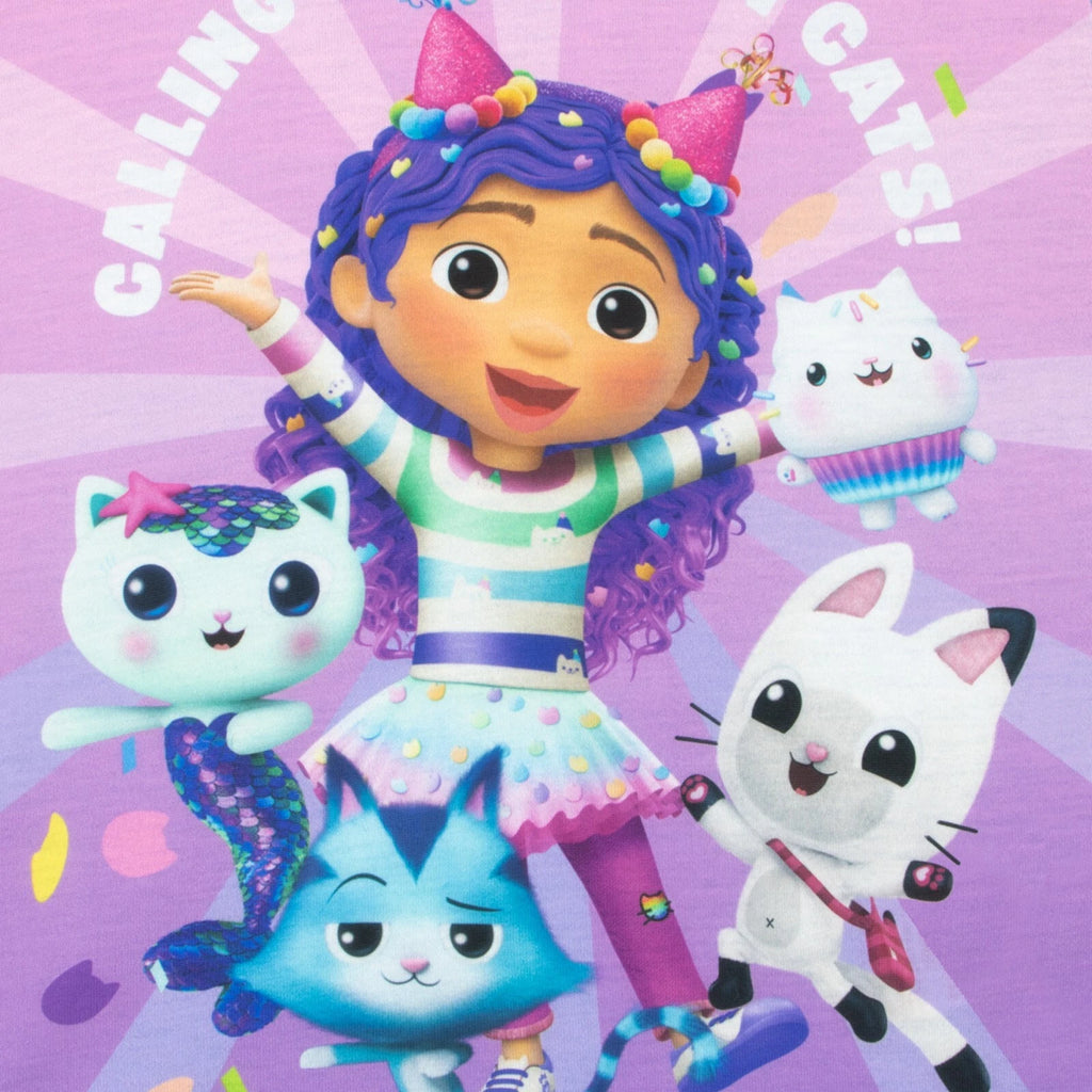 Gabbys Dollhouse Pyjama Set | Girls Short Pyjamas | Gabbys Dollhouse Pjs