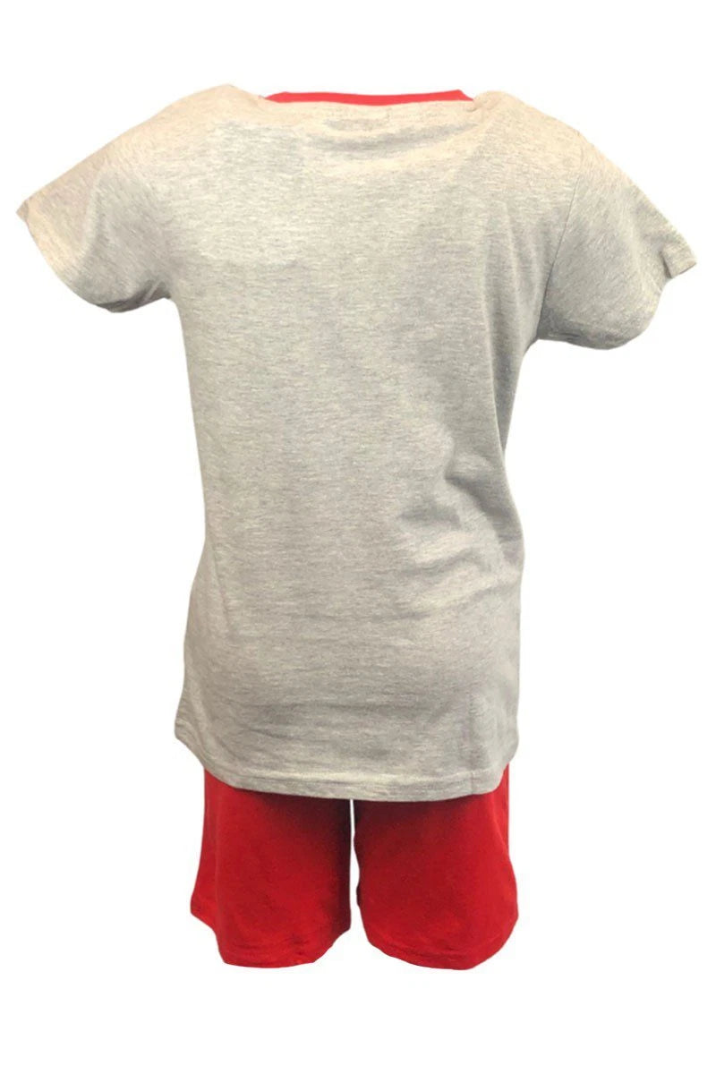 Boys Kids Avengers Spiderman Short Sleeve Pyjamas T-Shirt Shorts Age 3-14years