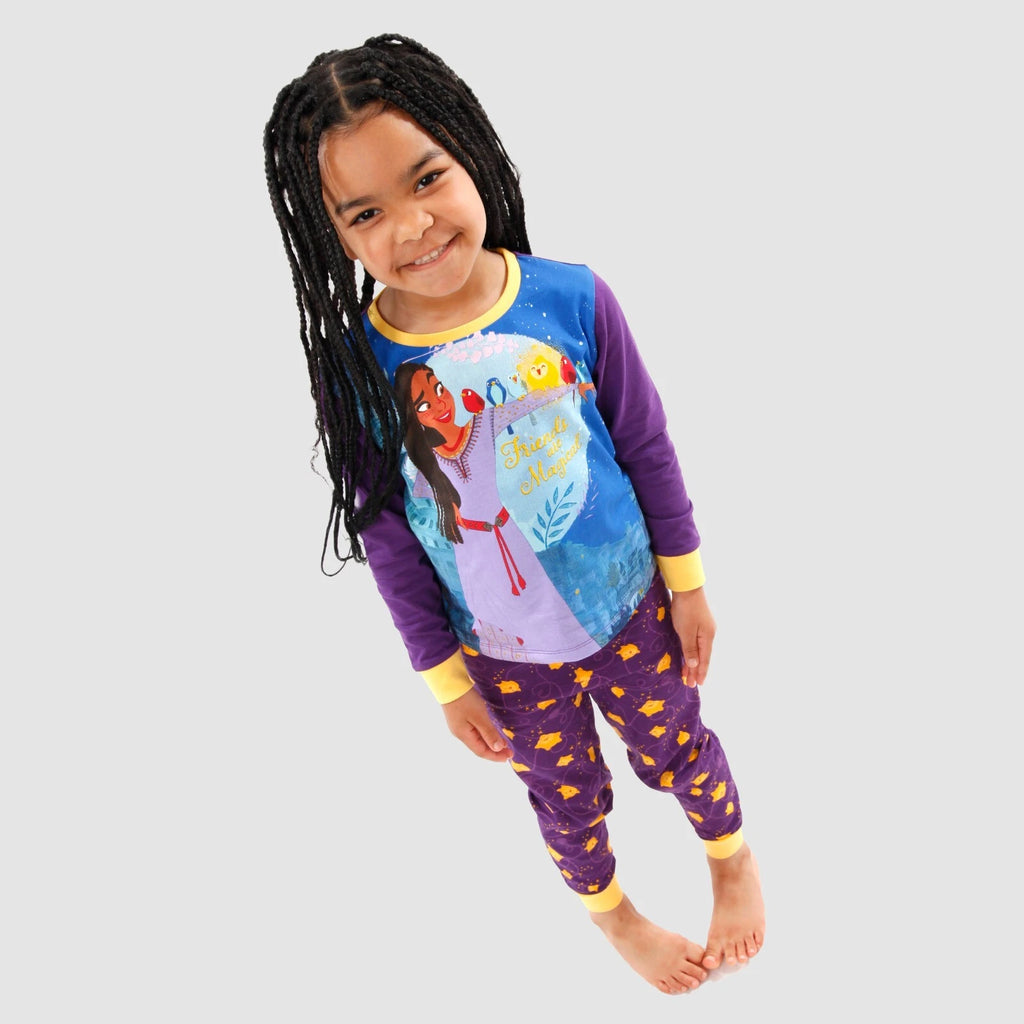 Disney Wish Pyjamas | Wish Pyjama Set For Girls | Kids Disney PJs