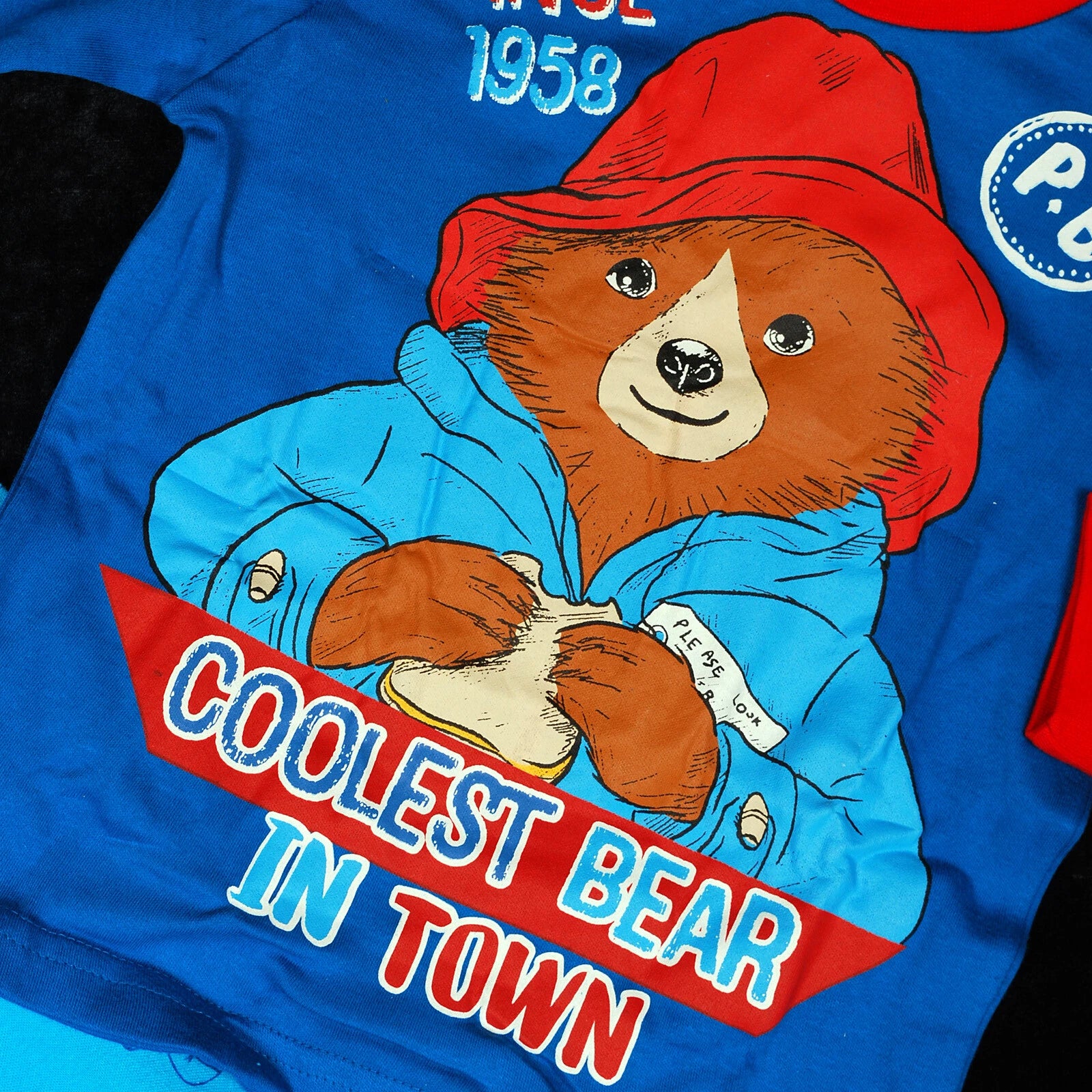 Boys Paddington Cotton Pyjamas  Age 3 4 5 6 Years