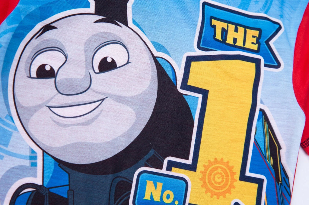 Thomas The Tank Engine Boys Pyjamas, Short Summer Pjs, Official Merchandise