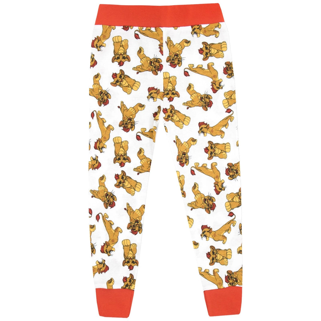 Lion Guard Snug Fit Pyjamas Kids Boys Toddler 2-8 Years PJs Long Pyjamas White