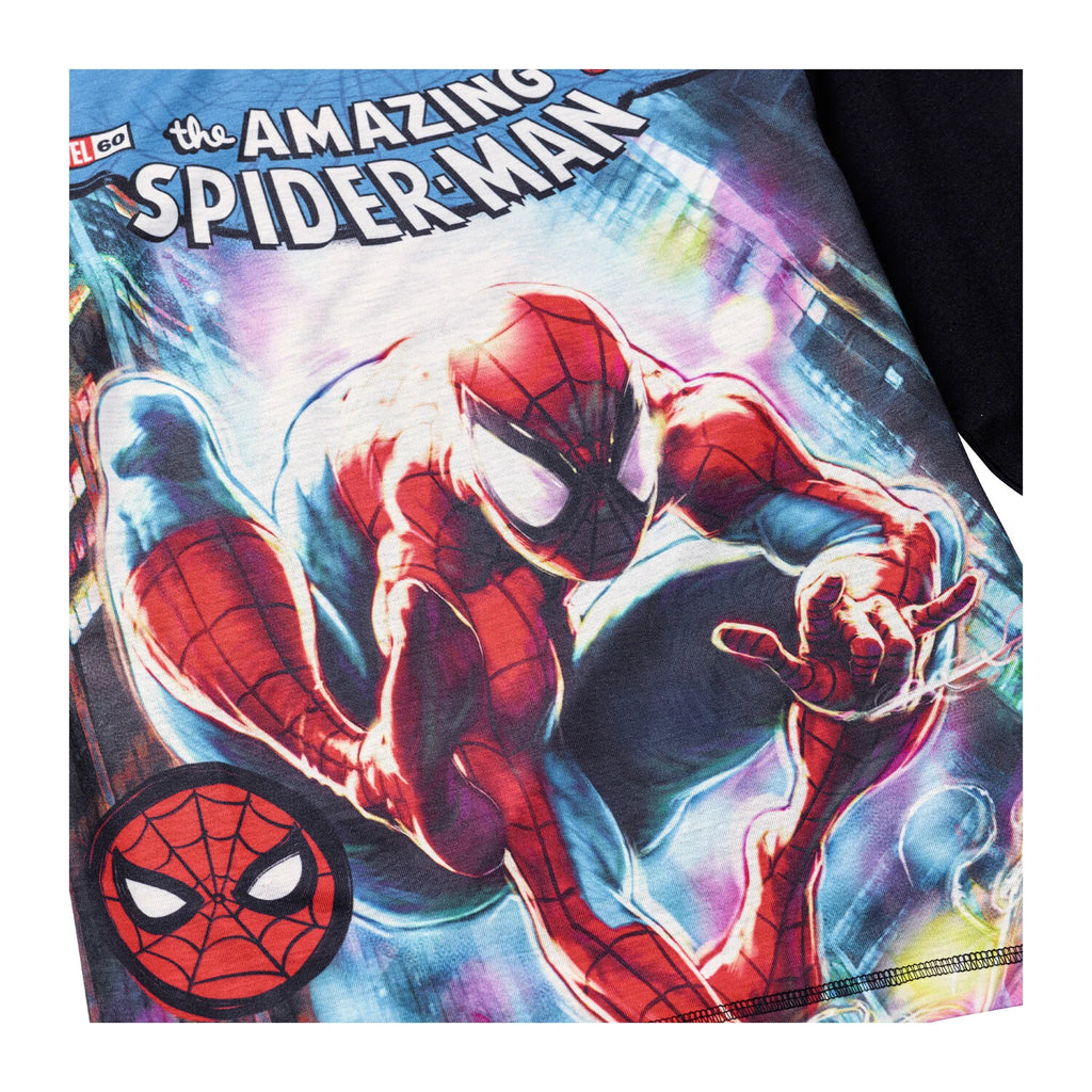Spiderman Boys Long Pyjamas, PJs Ages 2 Years to 12 Years