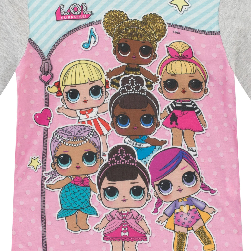 LOL Surprise Pyjamas Toddlers Kids Girls 3 4 5 6 7 8 9 10 Years PJs Long Sleeve