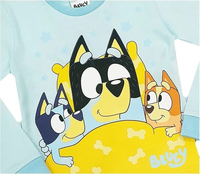 Girls Bluey Pyjamas Pjs Age 2-3 And 3-4 Years Bingo Bandit Pajamas