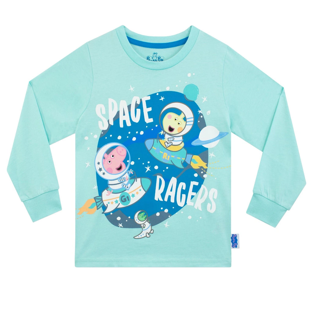 George Pig Pyjamas Pack of 2 Kids Boys 18 24 Months 2 3 4 5 6 7 8 Years PJs Set