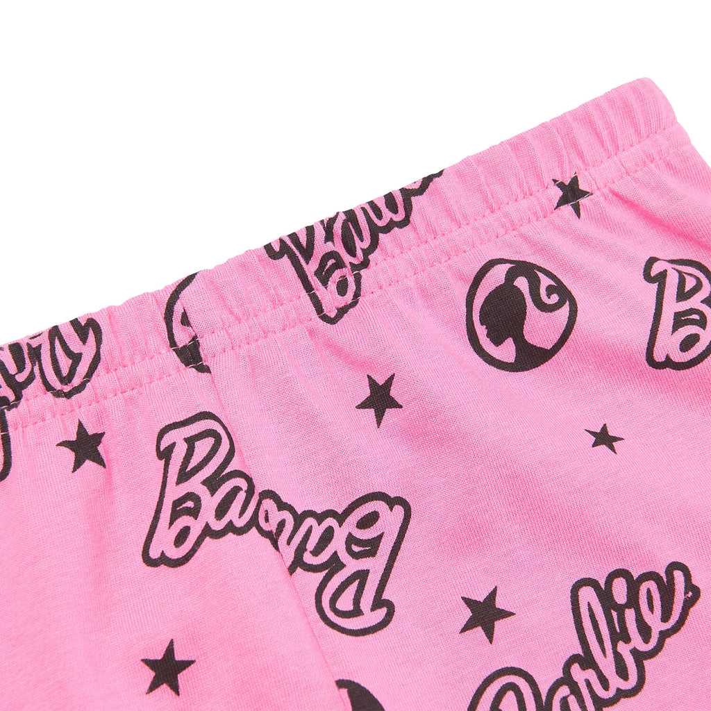 Official Girls Barbie Pyjamas Barbie Doll Set PJs 3 to 10 years Old
