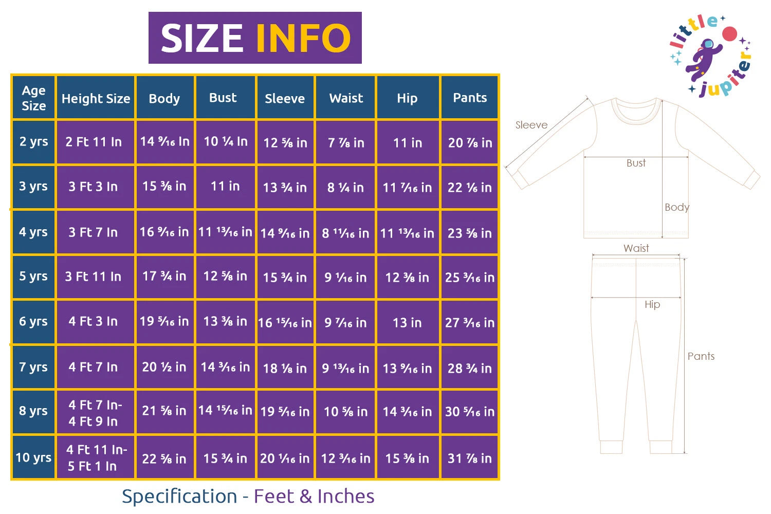 Little Jupiter Boys Pajamas with Glow in The Dark - Shark - Light Blue