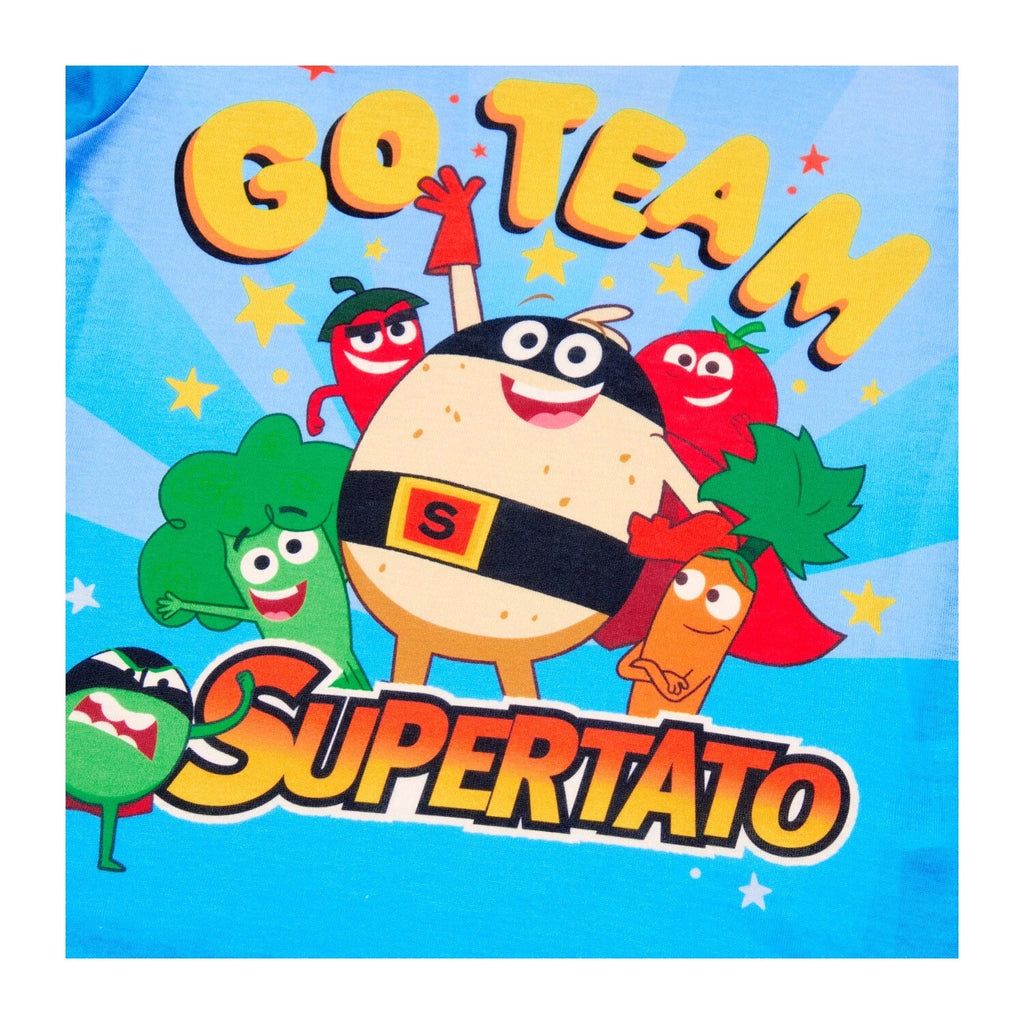 Supertato Boys Pyjamas Pjs, Age 2 to 7 Years Old, Official Supertato Merchandise