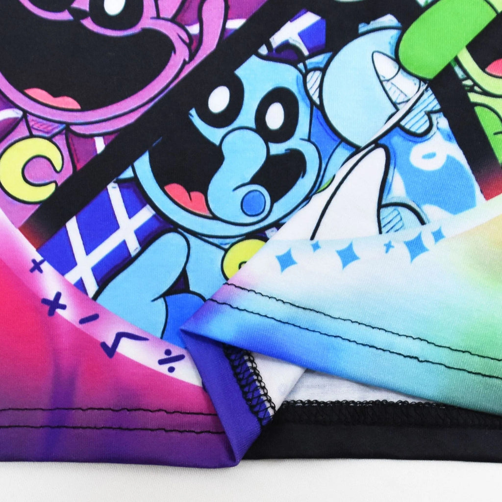 New Children's CatNap Smile Animal Clothing T-shirt Pants Pajama Set Gift